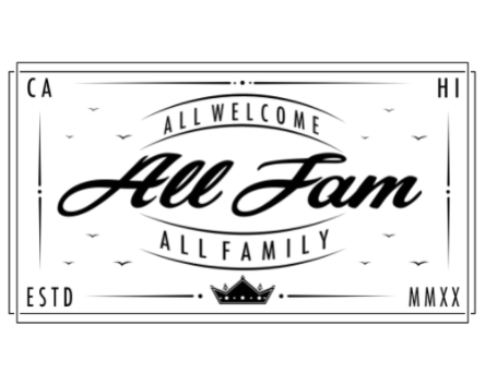 ALL FAM ALL WELCOME T (CRM/BLK)