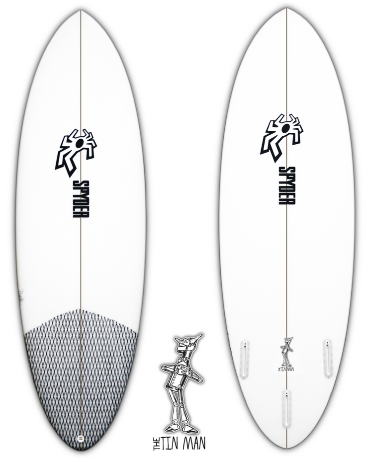SPYDER SURFBOARDS, TIN MAN, [description] - Spyder Surf