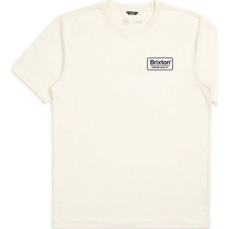 Palmer S/S Premium Tee - Heather Grey/Orange