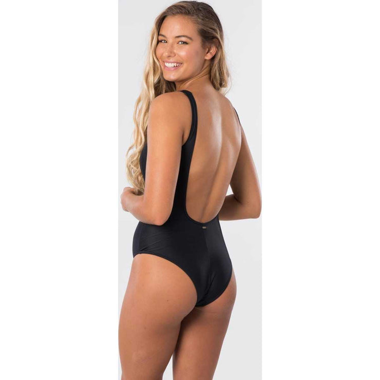 Classic Surf Eco One Piece in Black