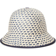 Essex Straw II Bucket Hat - Navy/Tan