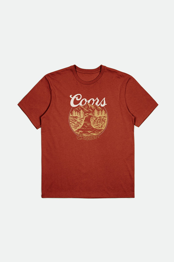 Coors Rocky S/S Tailored Tee  - Banquet Red