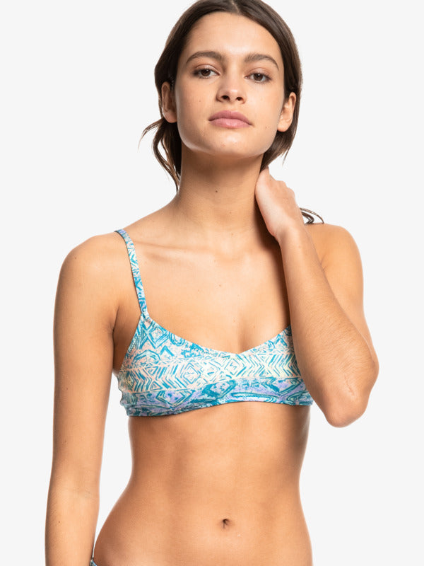 Women's Classic V Bralette Top Aop