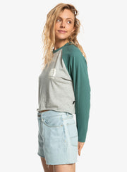 Women's Colorblock Raglan Screen