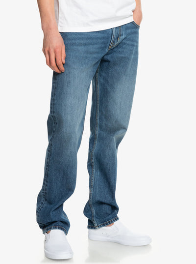 Men's Aqua Cult Aged Straight Fit Jeans