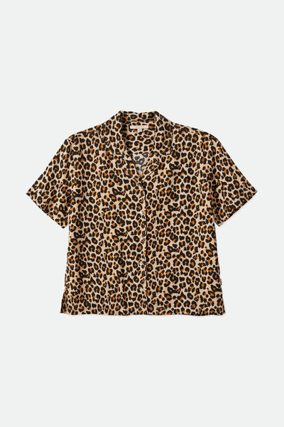 Bunker Leopard S/S Woven - Leopard
