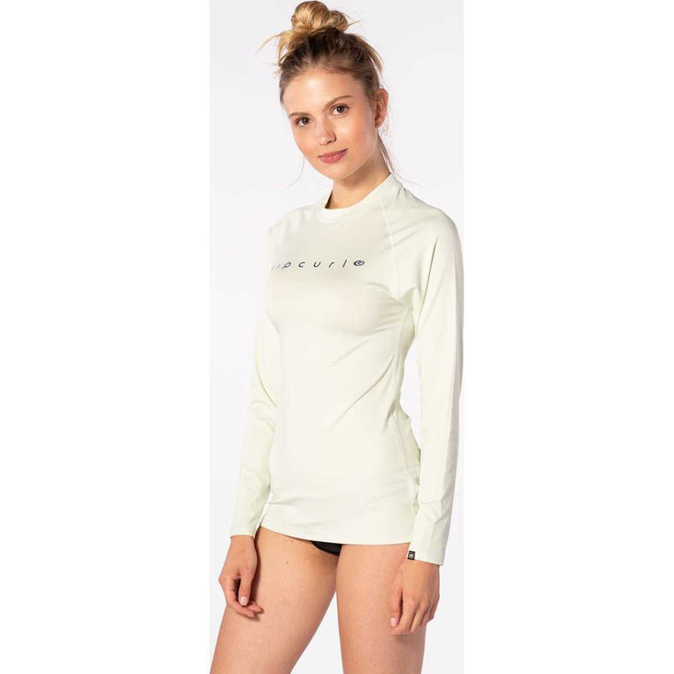 Sunny Rays Relaxed Fit Rash Guard in Mint