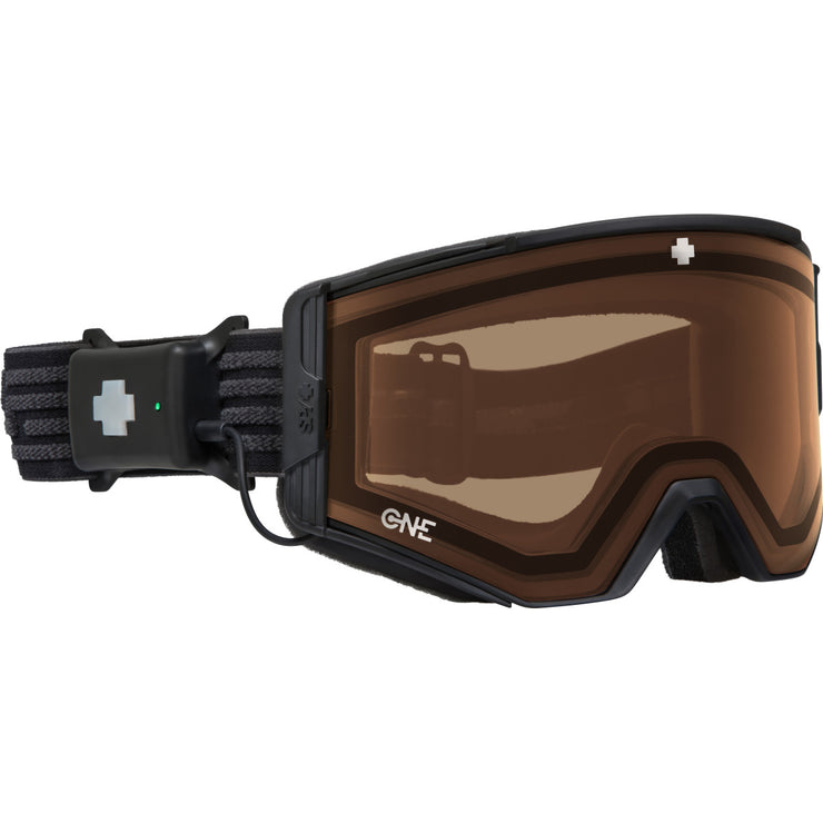 Ace Ec Digital Black - Persimmon One with Green Spectra Mirror