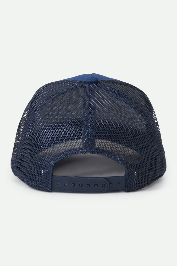 Alpha Block NetPlus MP Trucker Hat - Navy/Navy