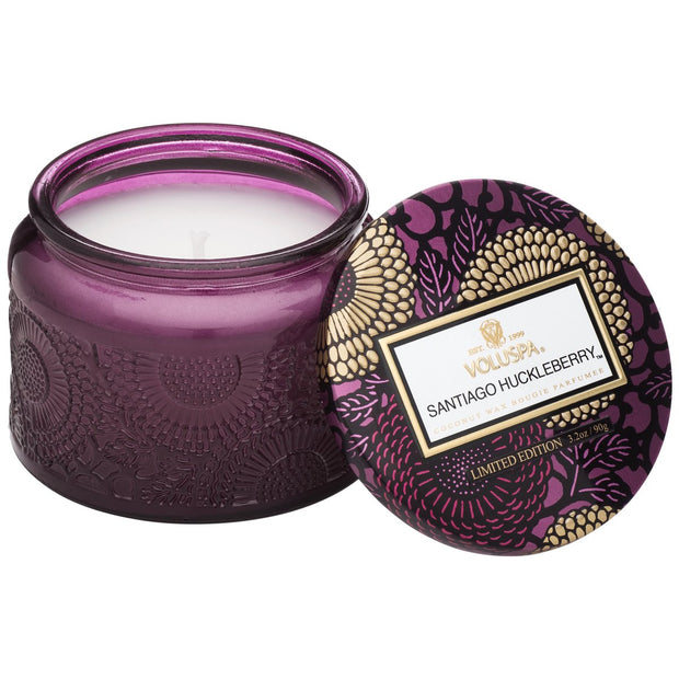 VOLUSPA SANTIAGO GLASS JAR CANDLE 7242