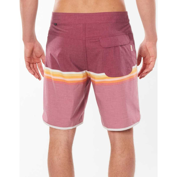 Mirage Surf Revival 19" Boardshorts in Burgundy