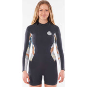 Women's Dawn Patrol L/S Spring Wetsuit in Charcoal Grey