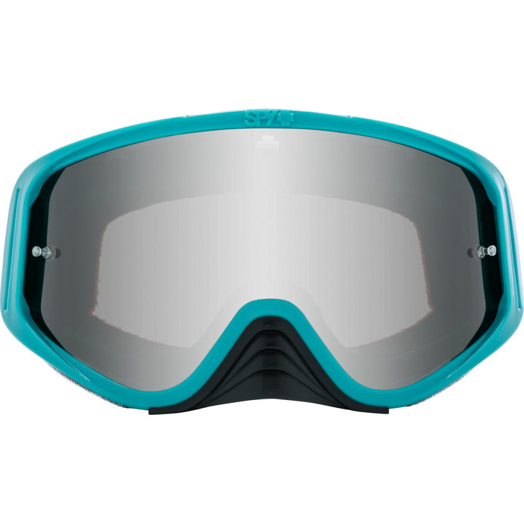 Woot Race Checkers Teal - HD Smoke with Silver Spectra Mirror - HD Clear