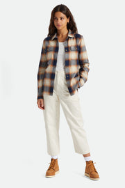 Bowery Women's Standard L/S Flannel - Navy