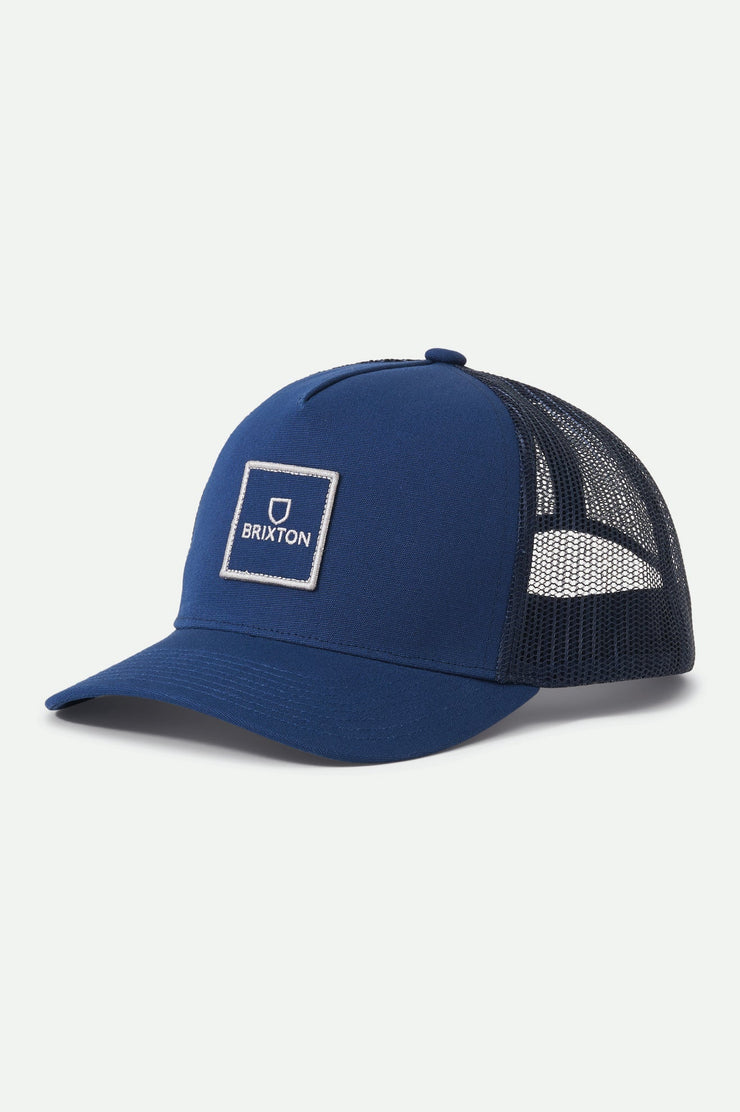 Alpha Block NetPlus MP Trucker Hat - Navy/Navy