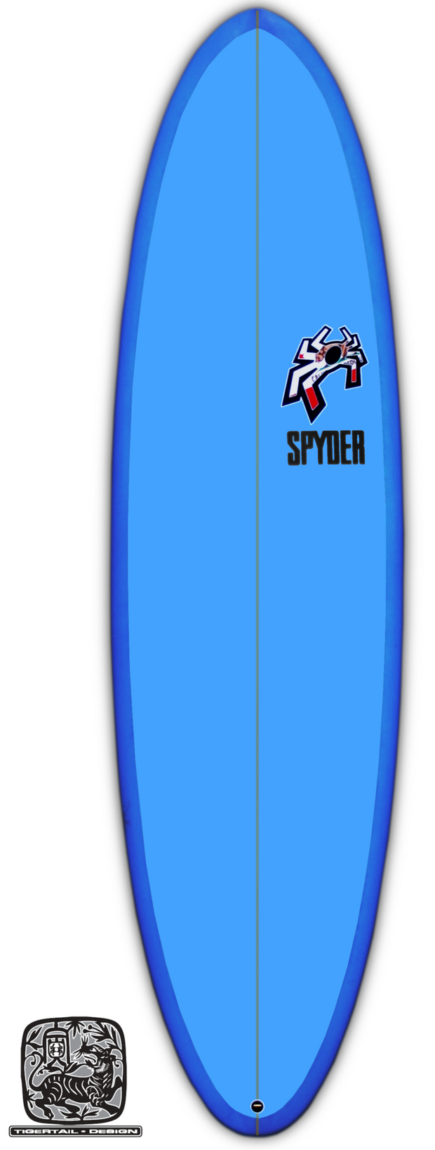 SPYDER SURFBOARDS, TIGER TAIL, [description] - Spyder Surf