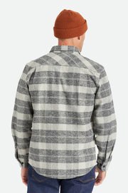 Bowery Heavy Weight L/S Flannel - Black/Charcoal