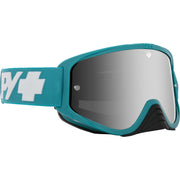 Woot Race Checkers Teal - HD Smoke with Silver Spectra Mirror - HD Clear