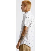 Charter Print S/S Woven - Off White/Casa Blanca Blue