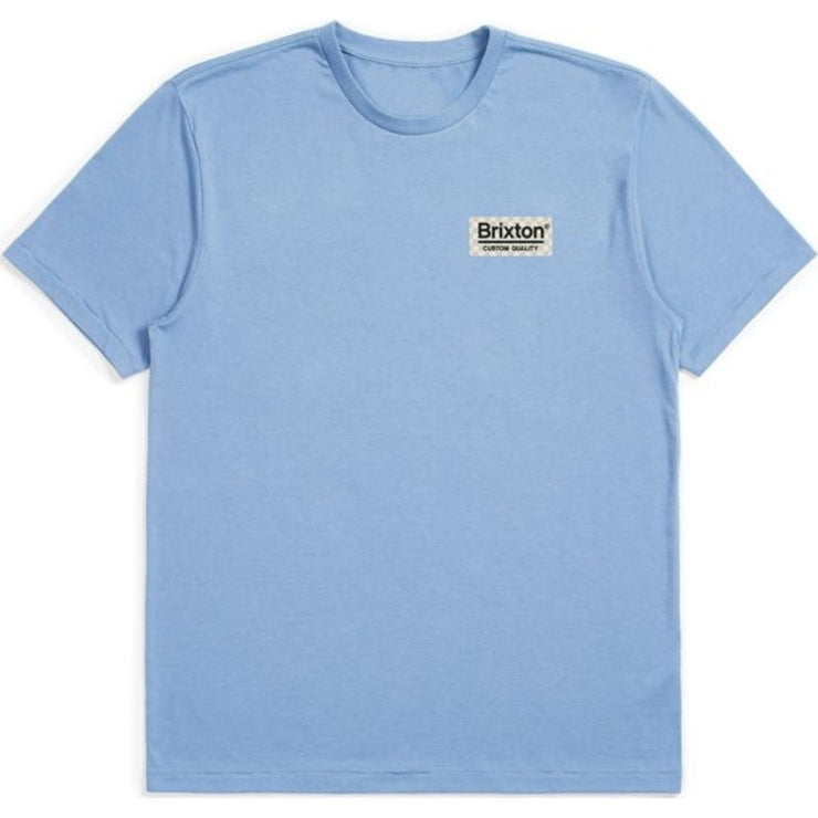 Palmer S/S Premium Tee - Heather Grey/Orange